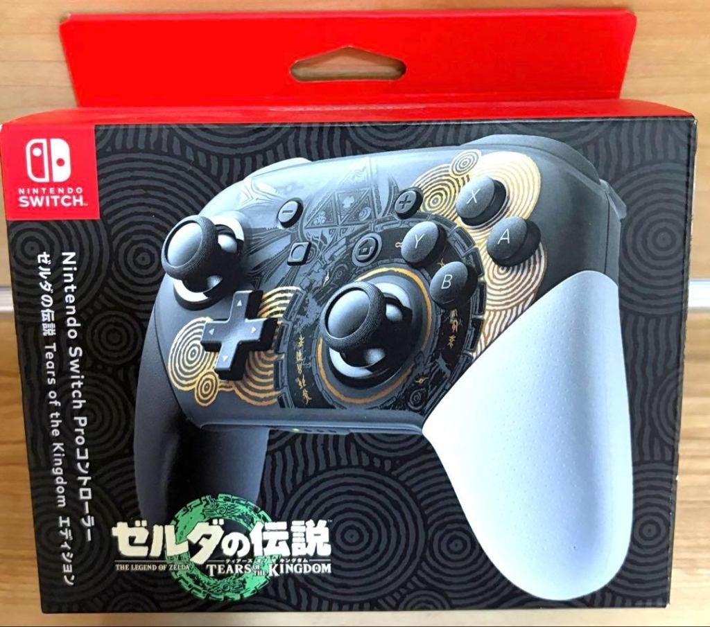 Nintendo Switch Pro Controller Zelda TotK (Japans), Ophalen of Verzenden, Nieuw, Switch, Overige controllers