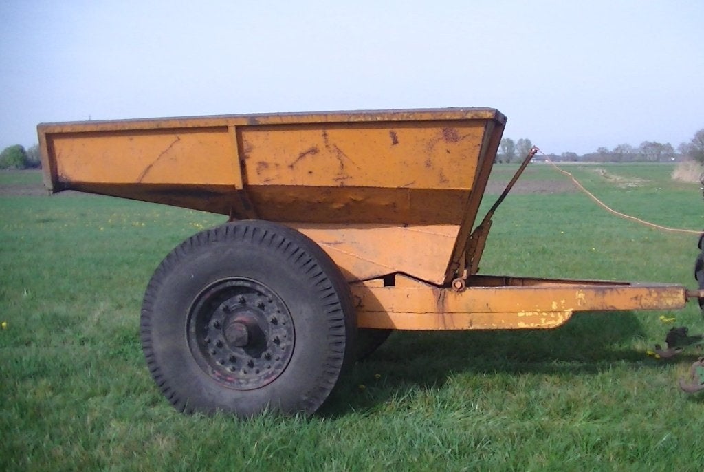 💥Ouderwetse klapkar / kipper / dumper / kieper / kar 💥, Ophalen, Gebruikt