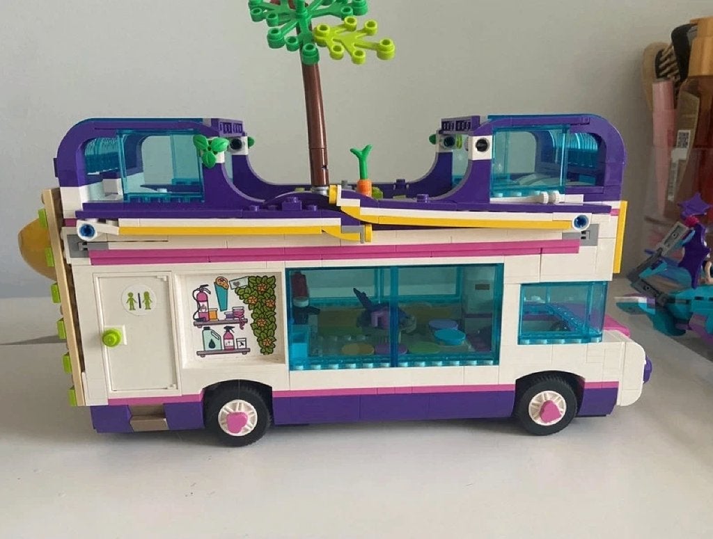 lego friends camper 41395, Kinderen en Baby's, Speelgoed | Duplo en Lego, Lego, Friends, Ophalen of Verzenden, Zo goed als nieuw