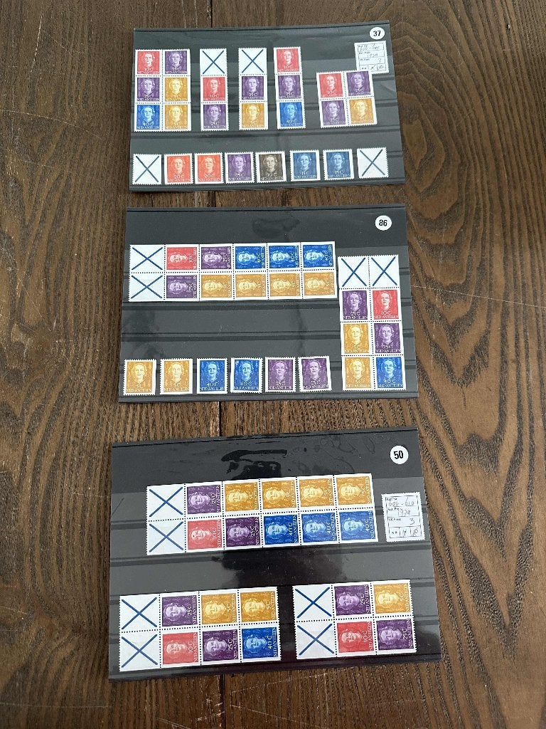 postzegels Nederlandse Antillen 1979 kombizegels 50+86+37, Verzenden, Postfris