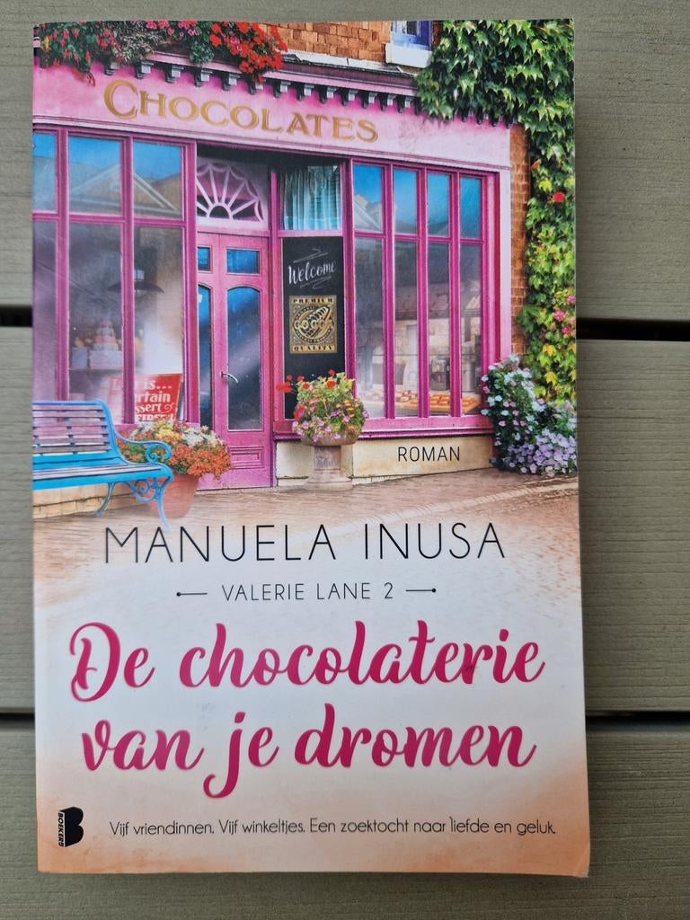 Manuela Inusa - De chocolaterie van je dromen, Boeken, Ophalen of Verzenden, Zo goed als nieuw, Manuela Inusa