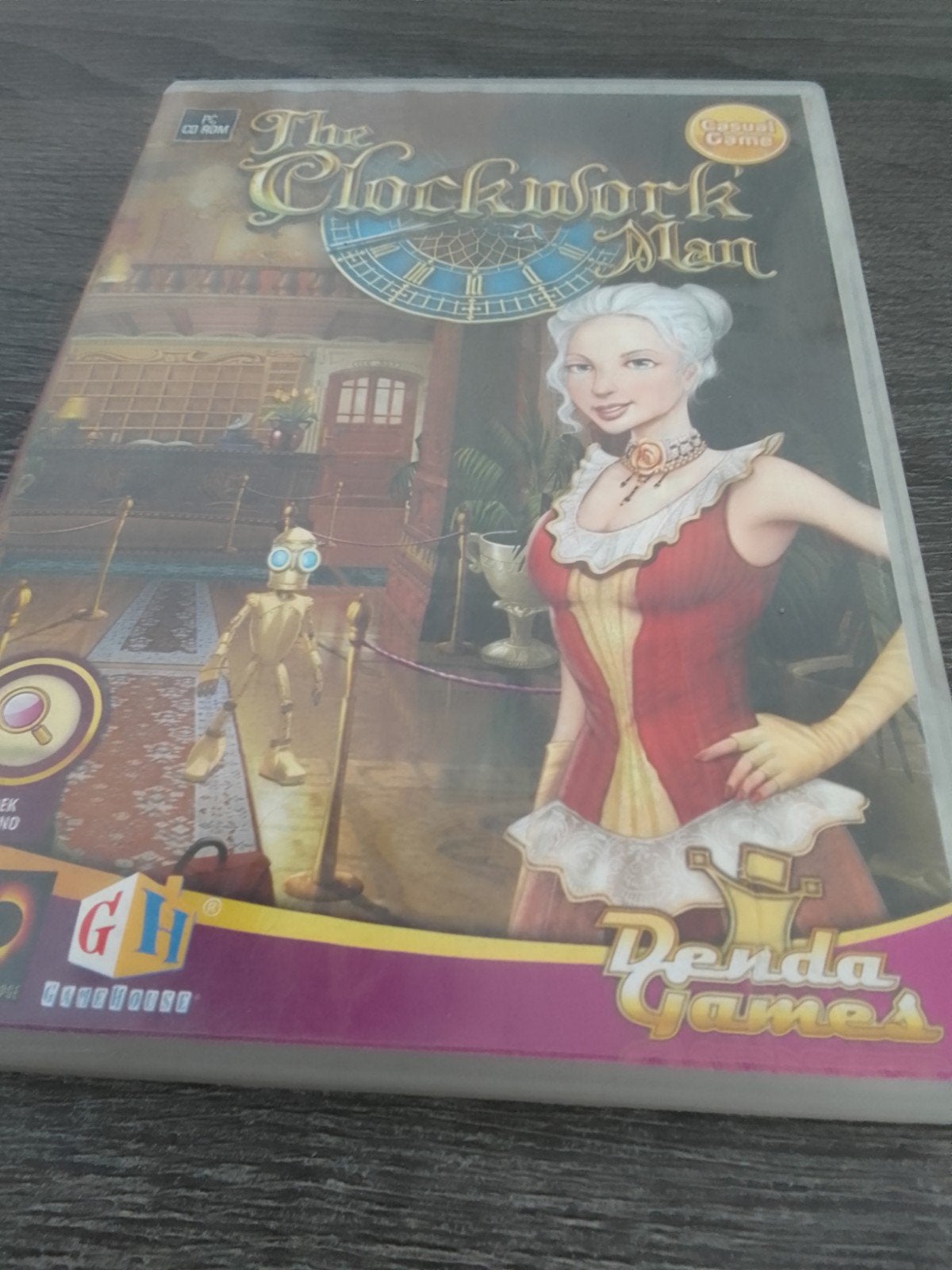The Clockwork Man PC CD-ROM spel, Spelcomputers en Games, Games | Pc, Ophalen, Puzzel en Educatief, Gebruikt, 1 speler