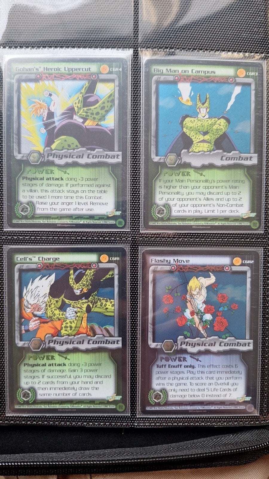 Cell games redemption set Dragonball Z kaarten DBZ, Hobby en Vrije tijd, Verzamelkaartspellen | Overige, Ophalen of Verzenden