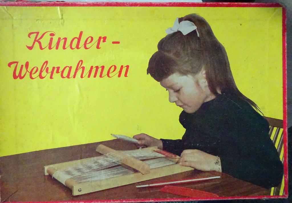 Remus kinder weefraam- vintage, Gebruikt, Overige thema's, Overige typen, Educatief