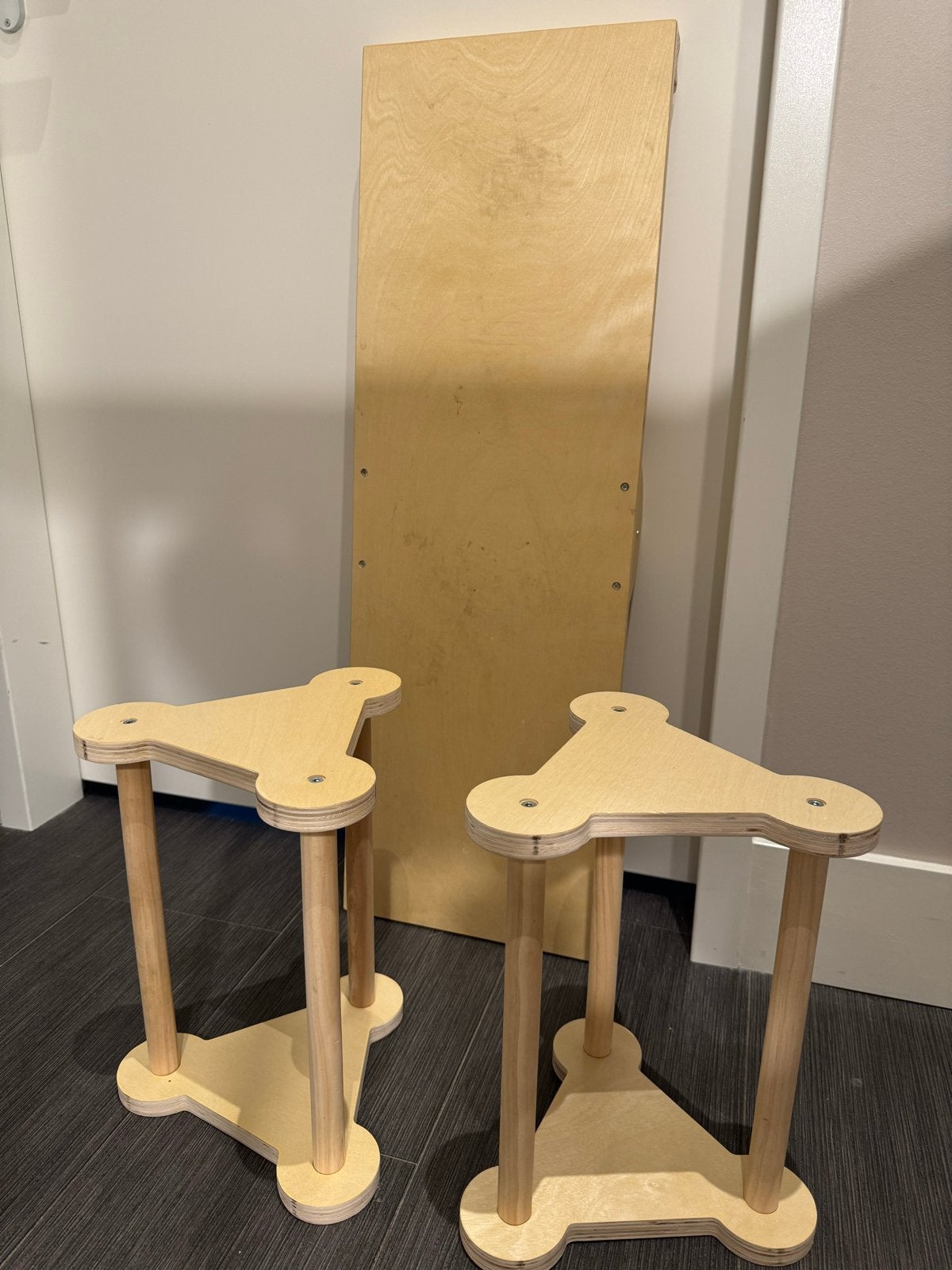 Houten Klimtoestel/Loopbrug voor Kinderen, Ophalen, Gebruikt, Klimwand