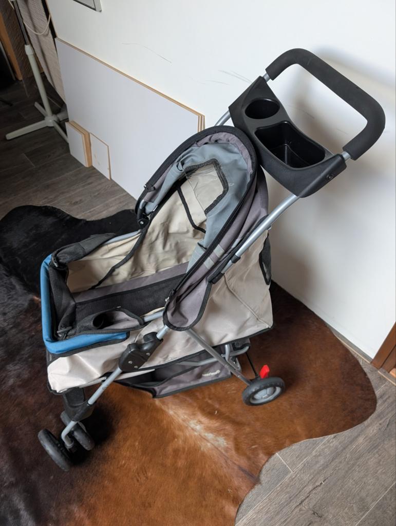 Honden buggy, Ophalen
