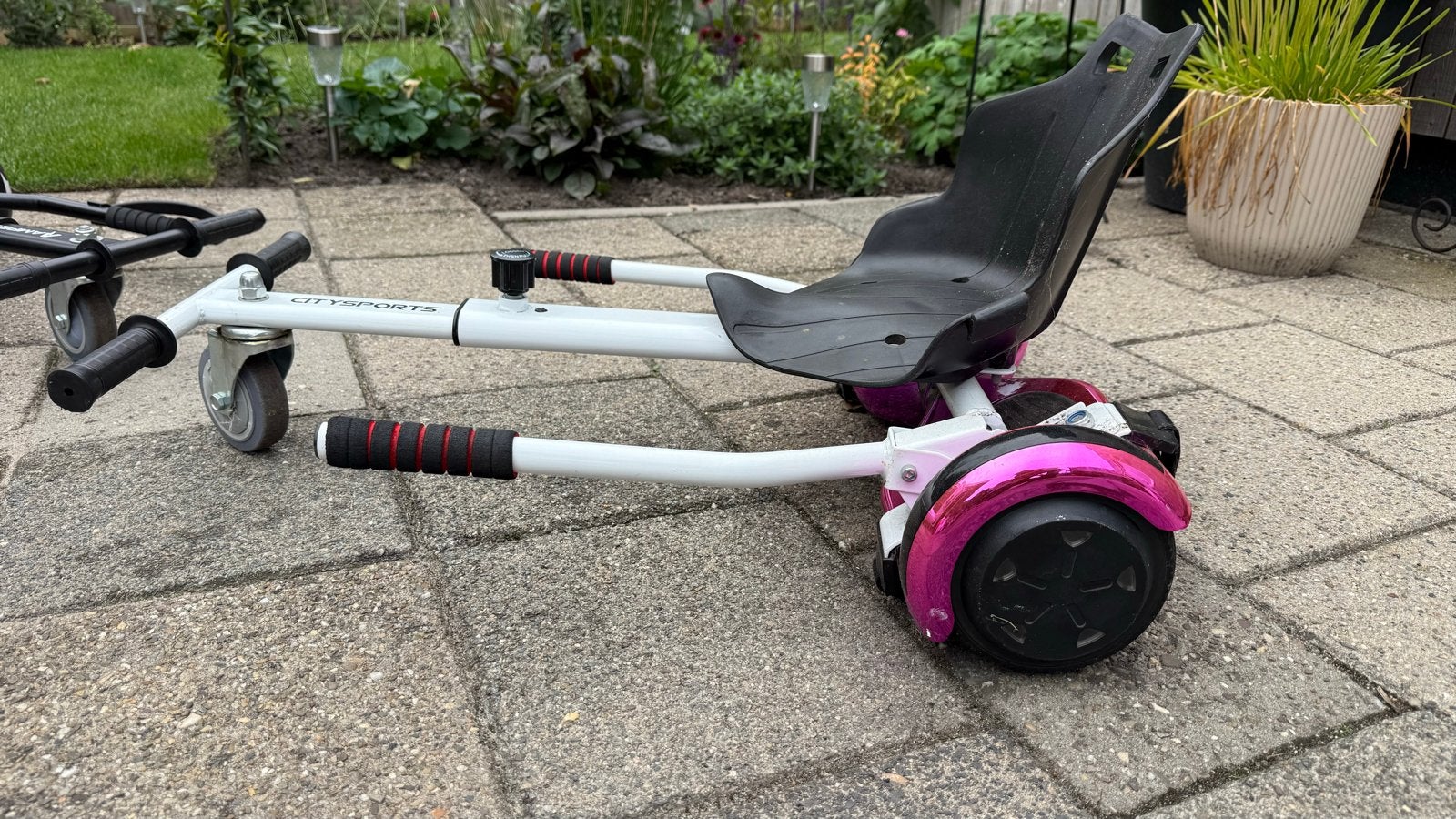 Hoverboard met zitje - Roze, Ophalen, Gebruikt, Overige typen