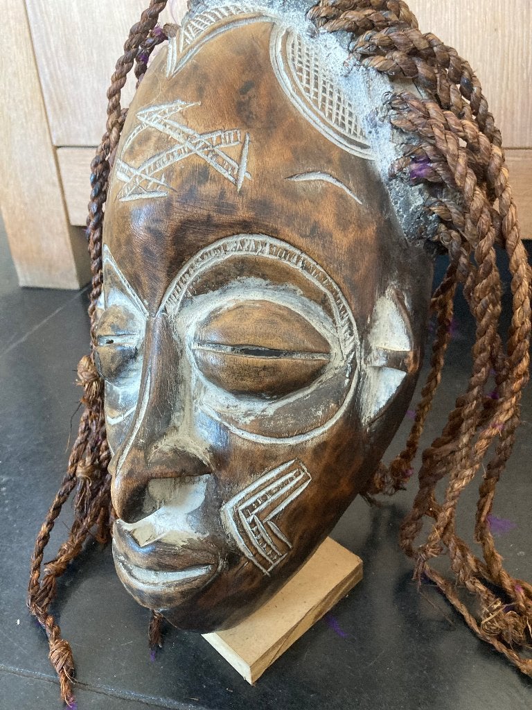Masker Afrikaans, Antiek en Kunst, Kunst | Niet-Westerse kunst, Ophalen of Verzenden, Handgemaakt