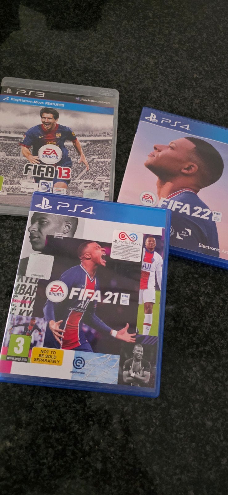PS 4 spellen Fifa, Ophalen, 1 speler, Zo goed als nieuw, Vanaf 3 jaar