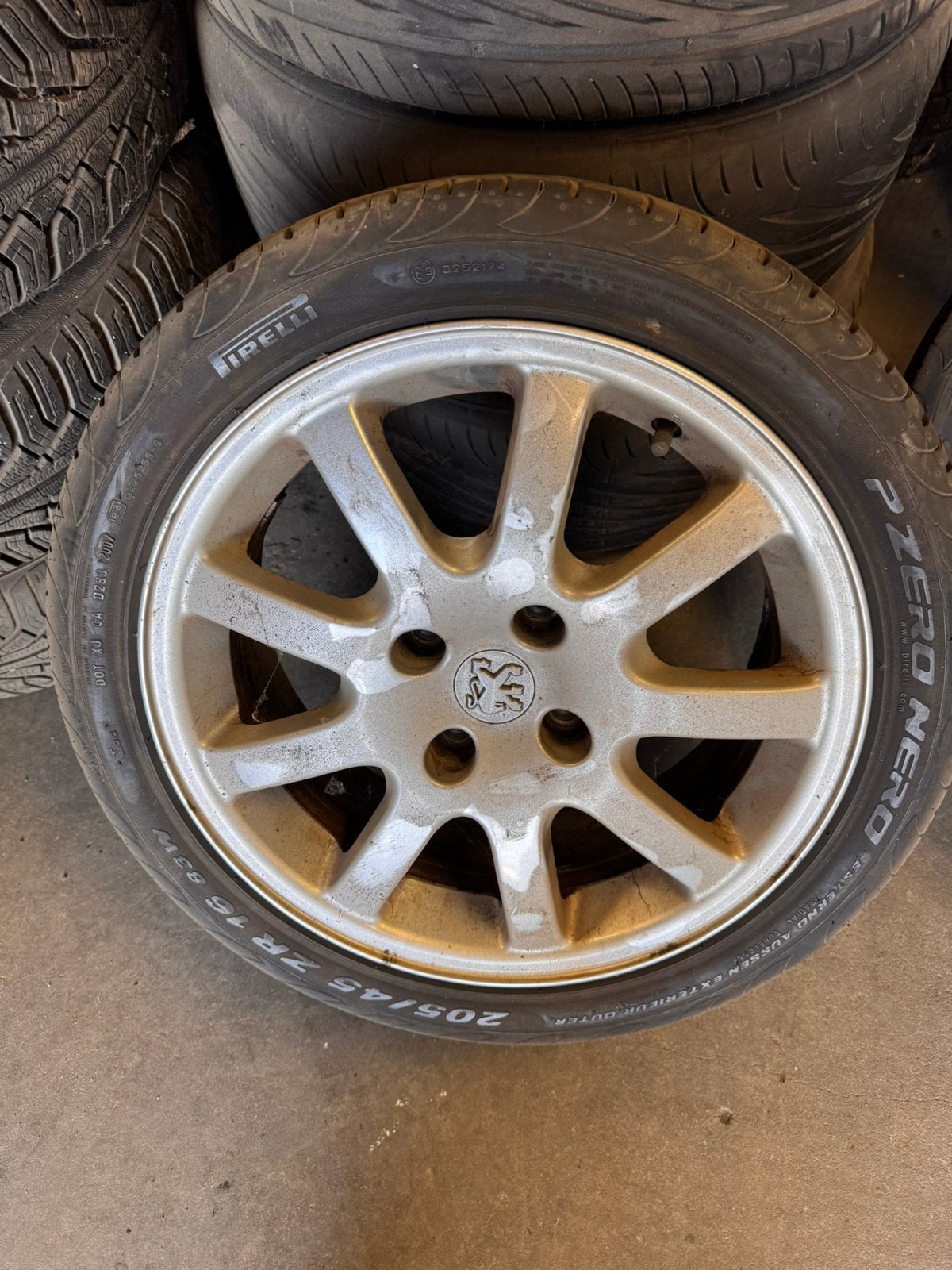 Peugeot 16 inch GTI wielen, Auto-onderdelen, Banden en Velgen, Ophalen, Velg(en), 16 inch, 205 mm