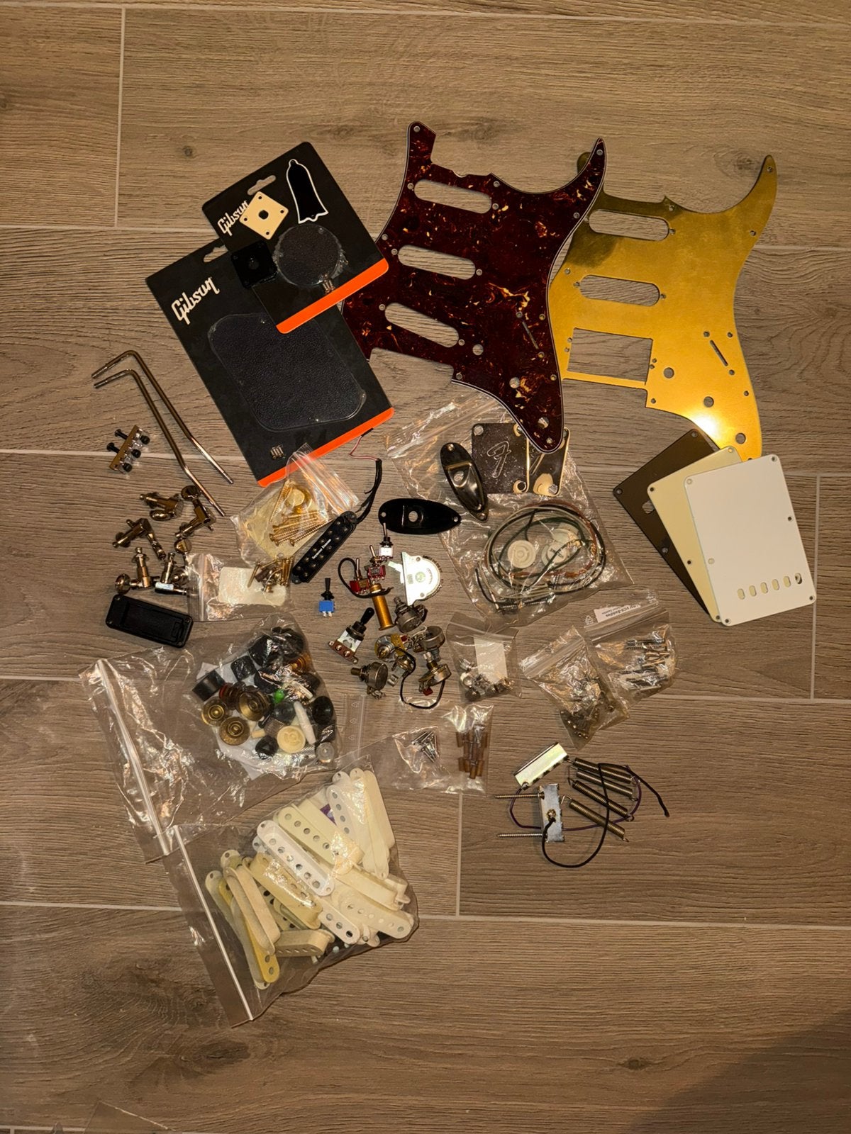 Lot gitaaronderdelen, Muziek en Instrumenten, Ophalen of Verzenden, Zo goed als nieuw, Elektrische gitaar