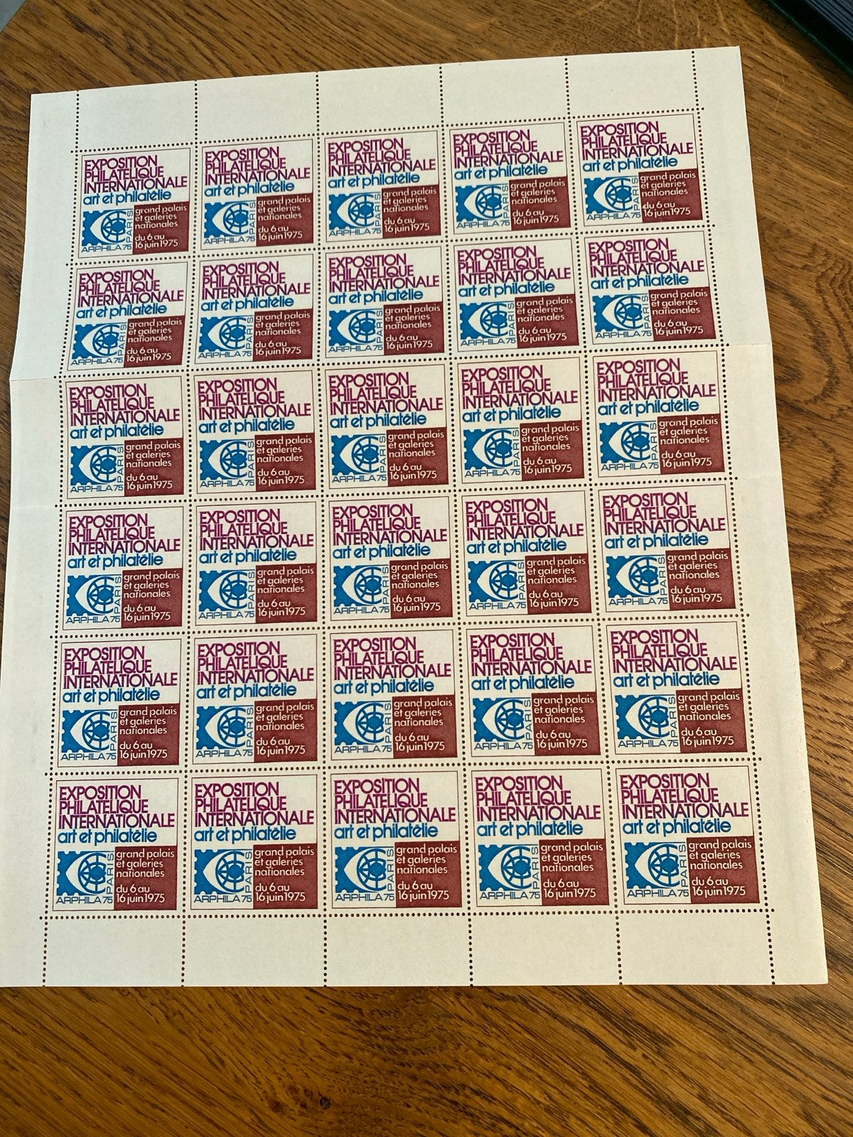 Blok van 40 postzegels - Internationale Kunst & Filatelie, Ophalen of Verzenden, Overige landen, Postfris