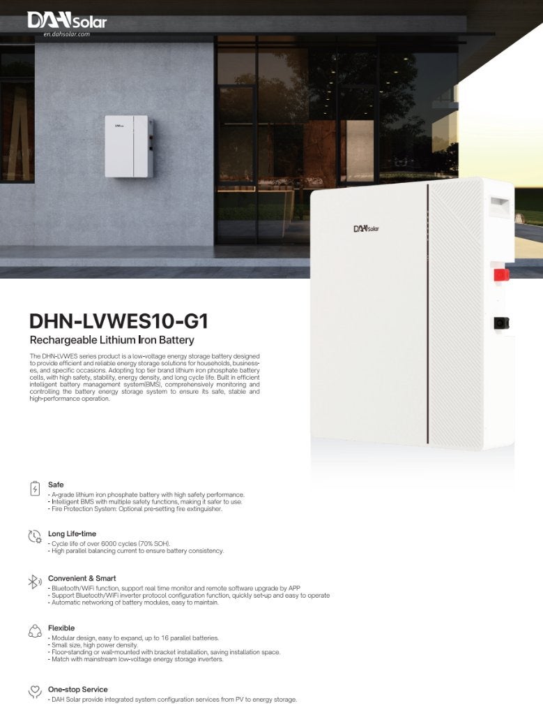 10 kWh 51.2V 314 AH LifePO4 batterij