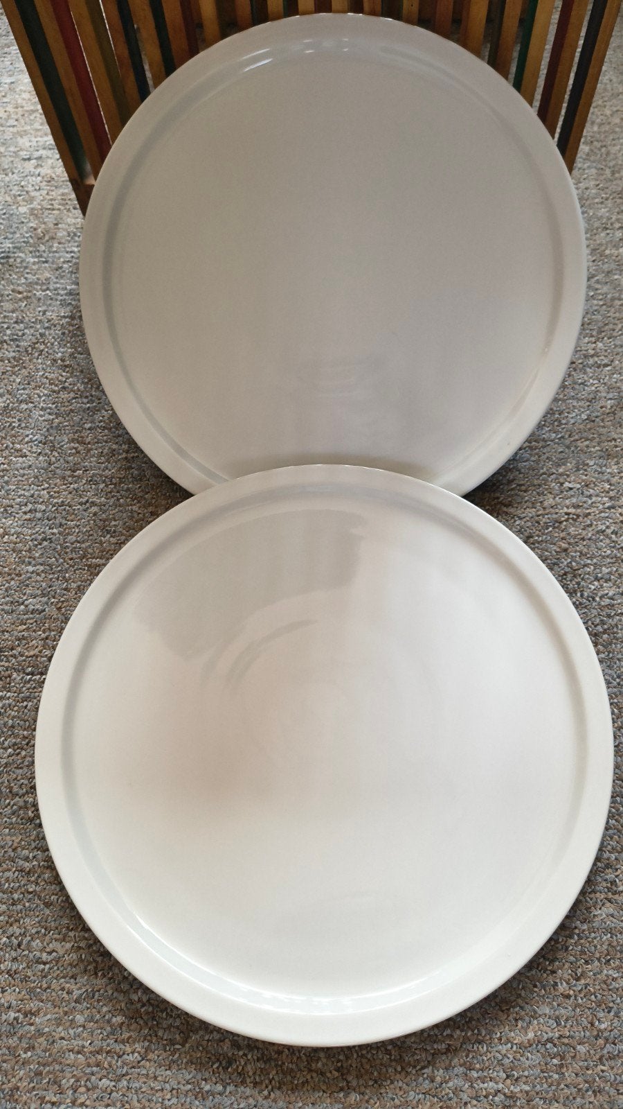 Nieuwe pizzaborden 30cm-wit-evt. 100 stuks beschikbaar, Keramiek, Nieuw, Ophalen of Verzenden, Bord(en)