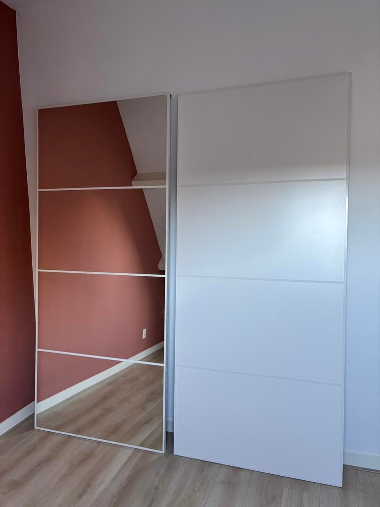 Ikea Pax kast met schuifdeur, Huis en Inrichting, Kasten | Kledingkasten, Ophalen, Zo goed als nieuw, 50 tot 75 cm, 200 cm of meer