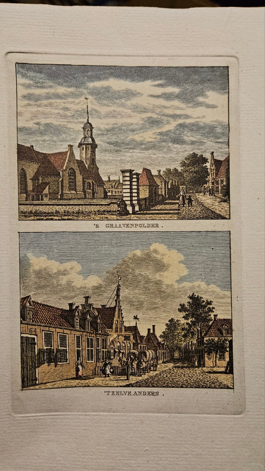 Bendorp, 's-Gravenpolder, goedkoop, origineel antiek, Ophalen of Verzenden