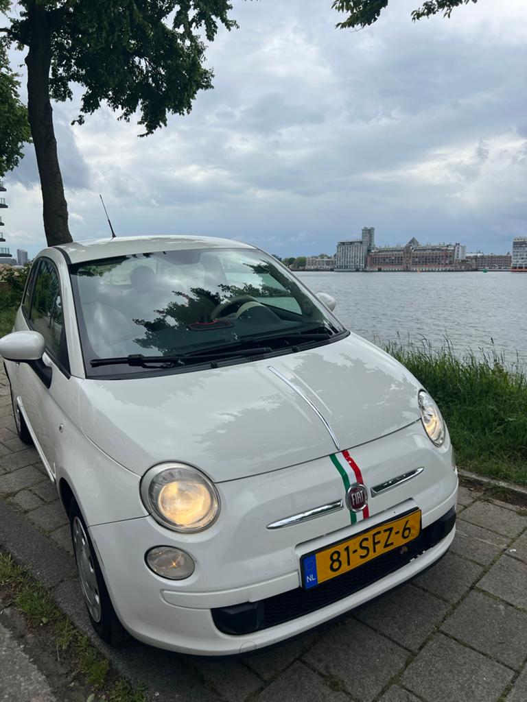 Fiat 500 1.2 bouwjaar 2011, Auto's, Fiat, 1242 cc, 4 cilinders, 840 kg, Wit