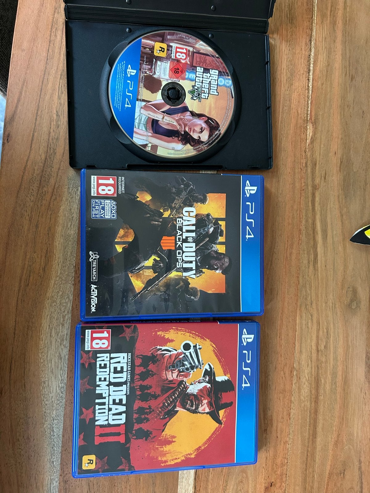 PS4 Games: GTA V, Call of Duty Black Ops 4, Red Dead 2, Avontuur en Actie, Online, Gebruikt, Ophalen of Verzenden