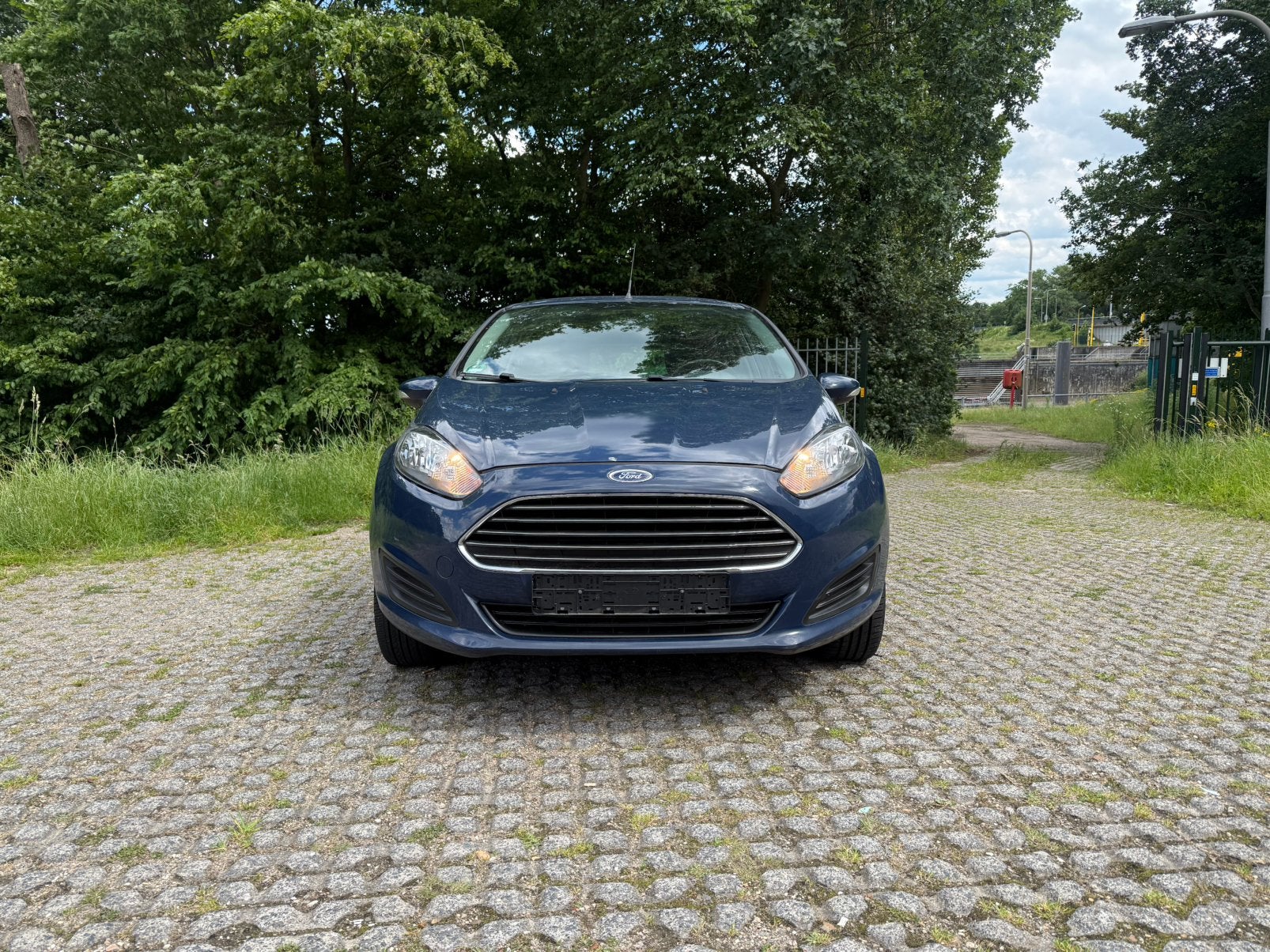Ford Fiesta 1.2 FACELIFT 2014 AIRCO, Blauw, Bedrijf, Handgeschakeld, Fiësta