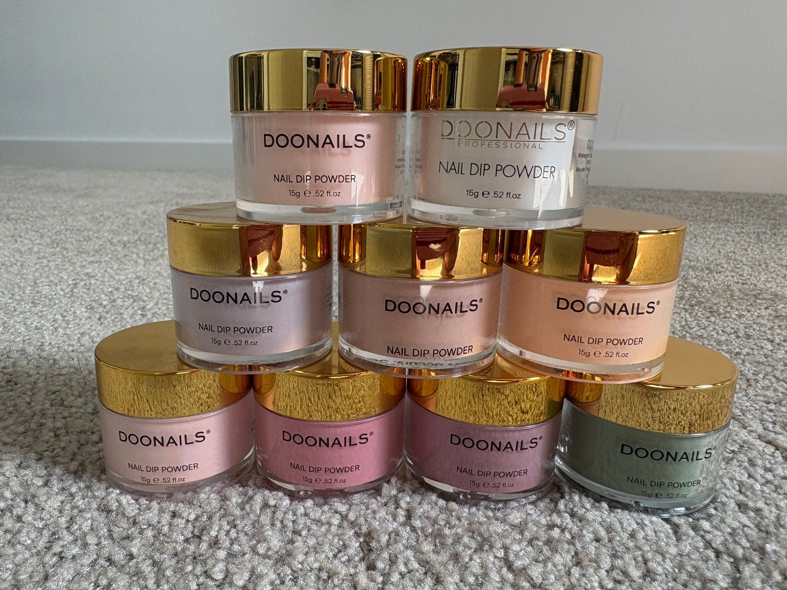 Doonails dipping powder (ook per stuk), Overige kleuren, Ophalen of Verzenden, Zo goed als nieuw, Handen en Nagels