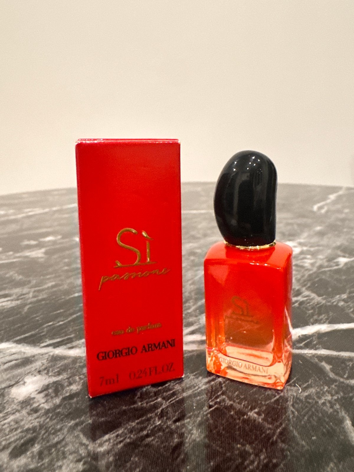Giorgio Armani Si Passione Eau de Parfum Miniatuur 7 ml, Ophalen of Verzenden, Nieuw