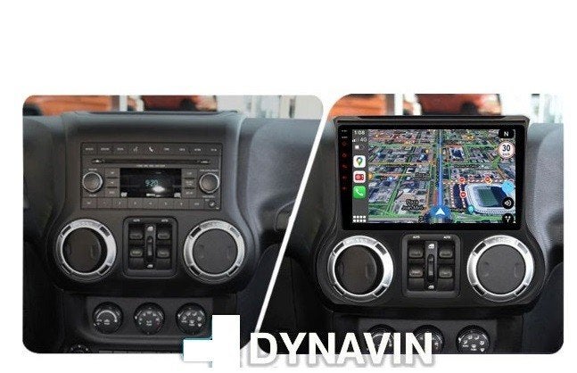 Android 16 Radio navigatie Jeep Wrangler 2014 carplay usb, Oberonweg 262 3208pg, Nieuw, Ophalen of Verzenden, Dynavin