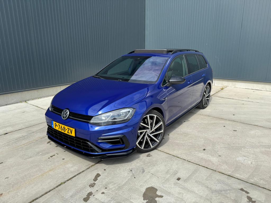 Volkswagen Golf 7.5 R - 310pk Variant - Pano,ACC,Dyna,, Auto's, Volkswagen, Automaat, Stof, Zwart, 4 cilinders