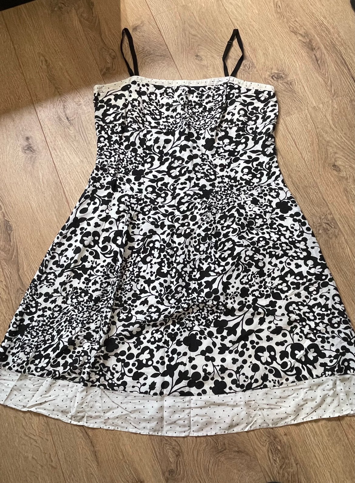 Steps zomerse jurk met spaghetti bandjes maat 42, Ophalen of Verzenden, Zo goed als nieuw, Maat 42/44 (L), Wit