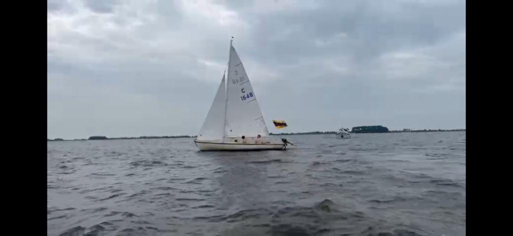 Centaur zeilboot met rolfok + 2 sets zeilen, Ophalen, Gebruikt, 3 tot 6 meter