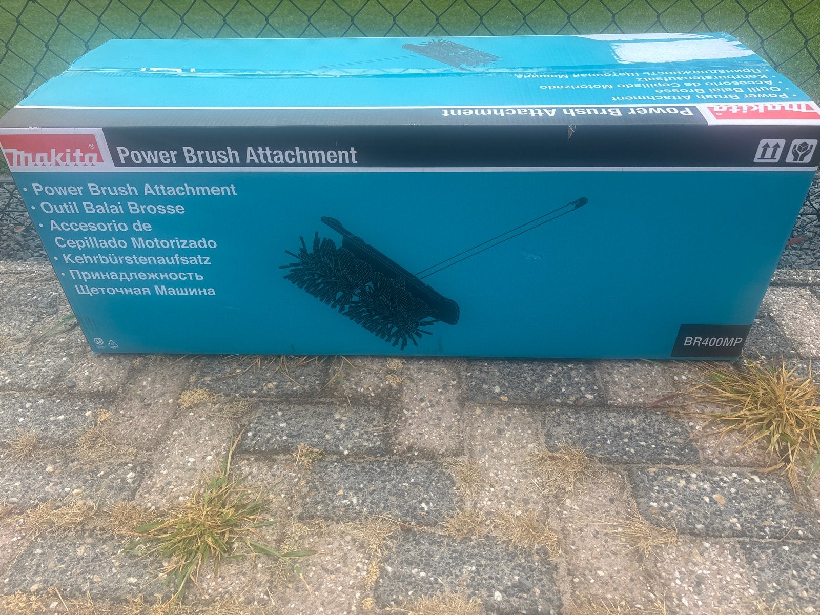 Makita BR400MP Opzetstuk Bezem Borstel - Nieuw in Doos, Ophalen, Nieuw, Bezem