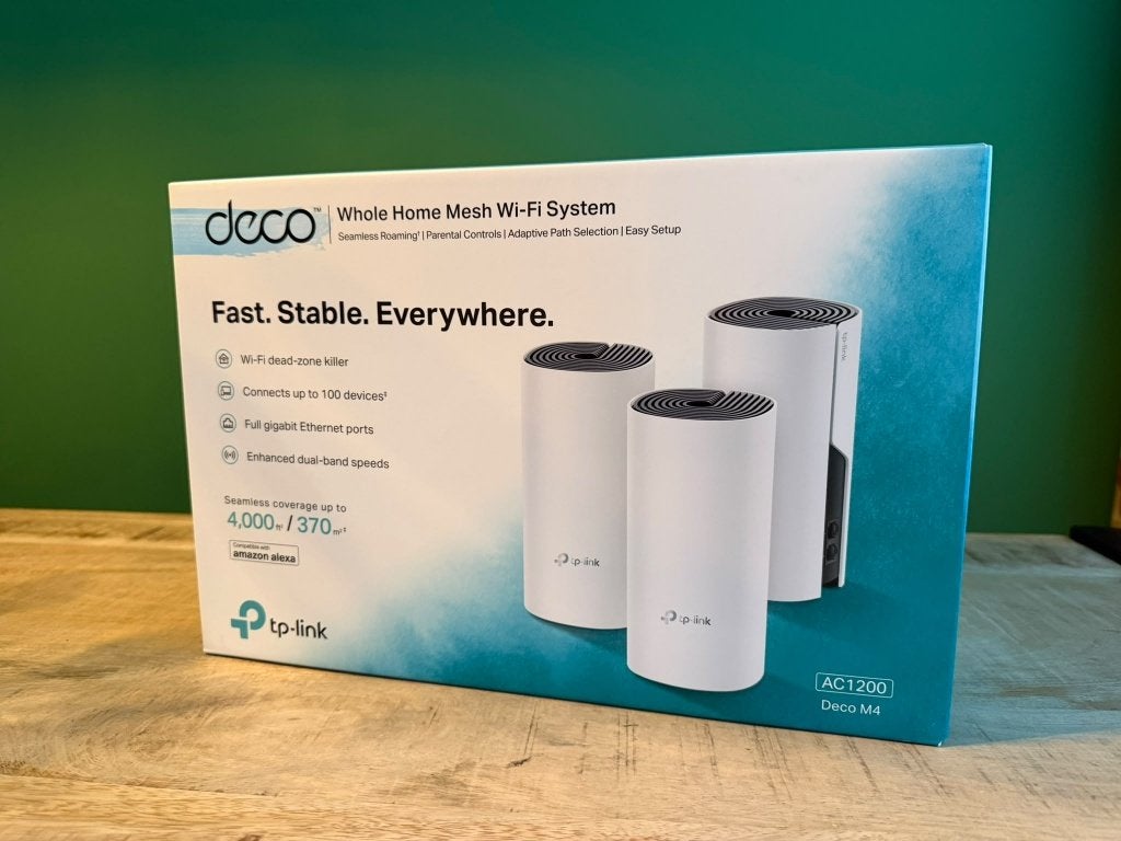 TP-Link Deco M4 AC1200 Whole Home Mesh Wi-Fi Systeem, Ophalen of Verzenden, Nieuw, TP-Link