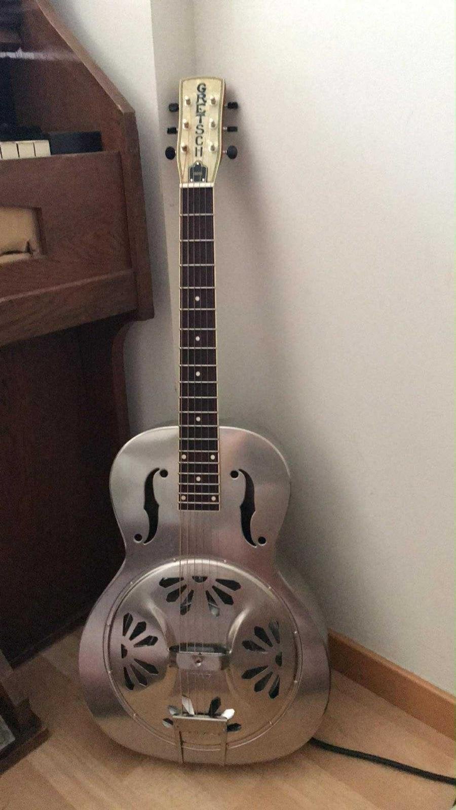 Gretsch G9221 Resonator Semi-akoestische Gitaar, Muziek en Instrumenten, Ophalen of Verzenden, Zo goed als nieuw, Resonator- of Dobrogitaar