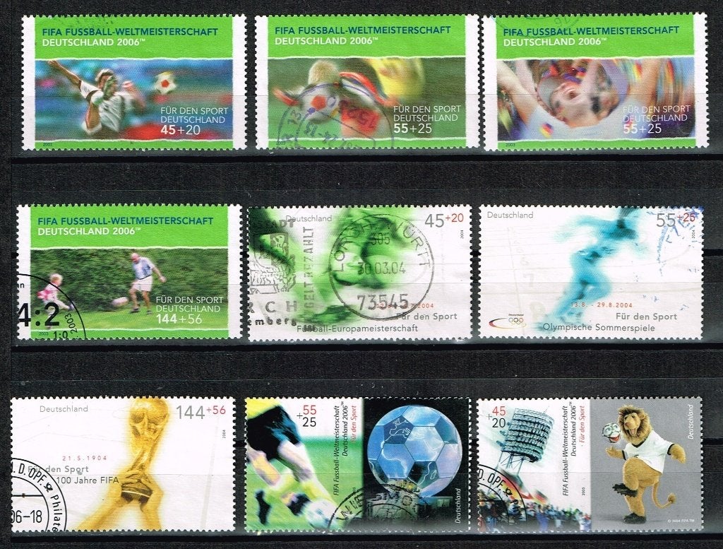 Postzegels uitt Duitsland - K 5888 -WK voetbal, Verzenden, 1990 tot heden