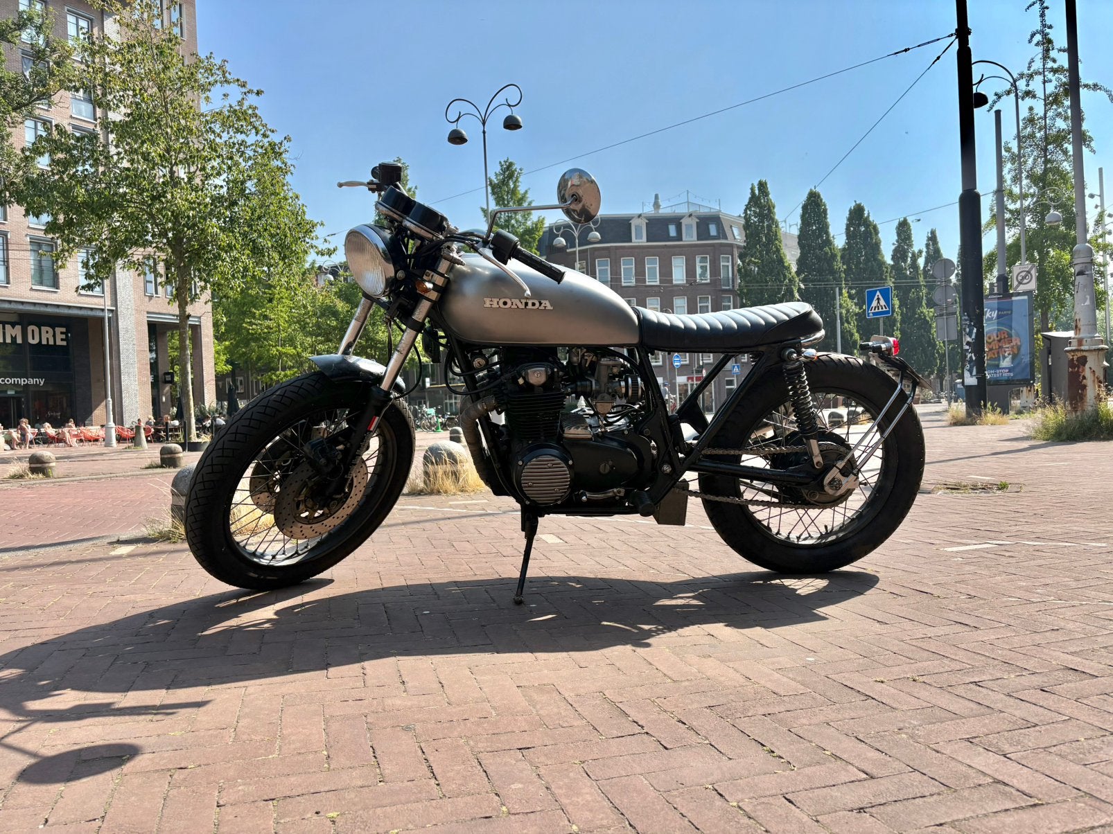 Honda CB500 caféracer uit 1974 in top staat, Naked bike