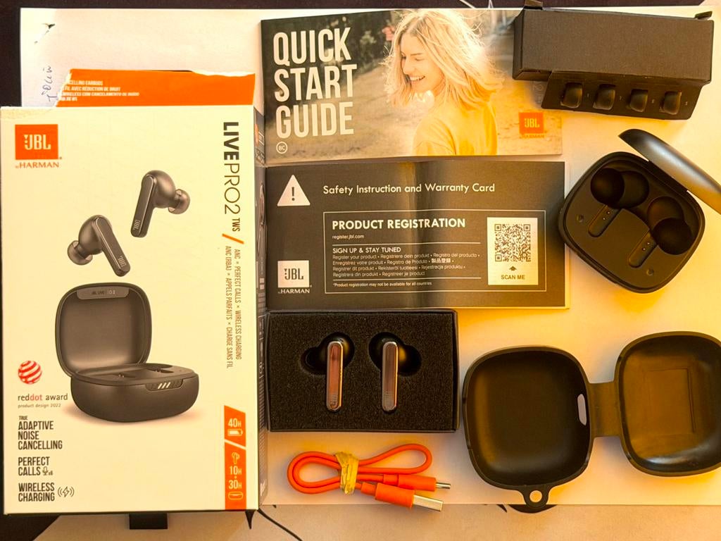 JBL Live Pro 2 TWS Zwart