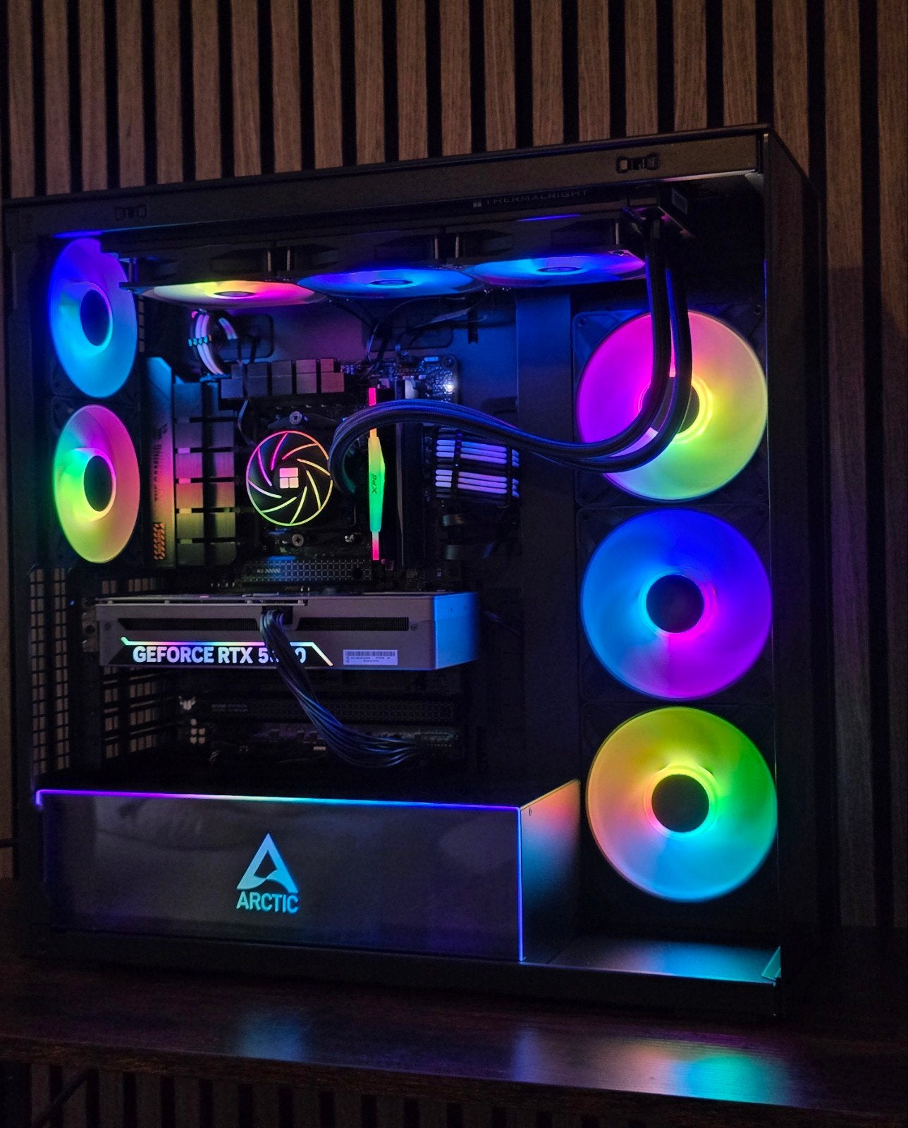 GAMING PC | AMD Ryzen 7800X3D / RTX 5070 / DDR5 32GB, 32 GB, Refurbished, Gaming PC, Ophalen of Verzenden