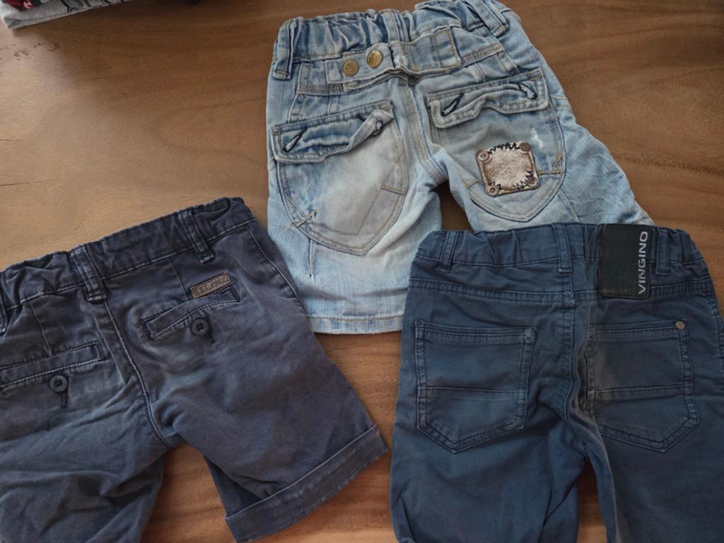 Korte broeken maat 104 / 4 jaar (Vingino, WE), Kinderen en Baby's, Kinderkleding | Maat 104, Broek, Gebruikt, Vingino, WE, Ophalen of Verzenden