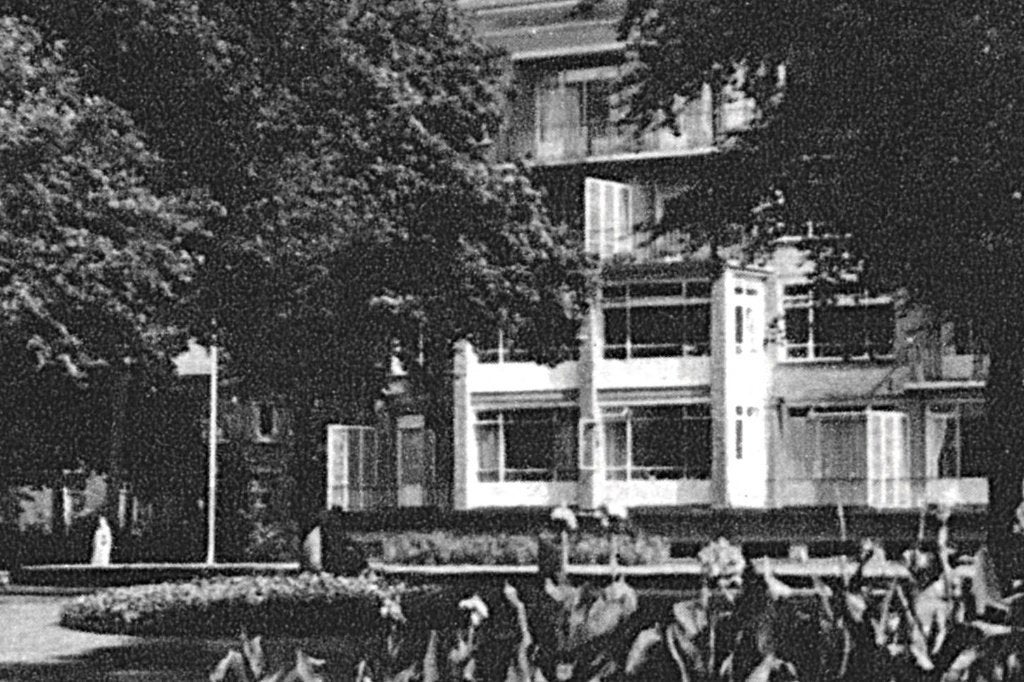 805268	Zeist	1956 Wilhelminapark Wederopbouw	Gelopen, Ophalen of Verzenden, 1940 tot 1960, Gelopen, Utrecht