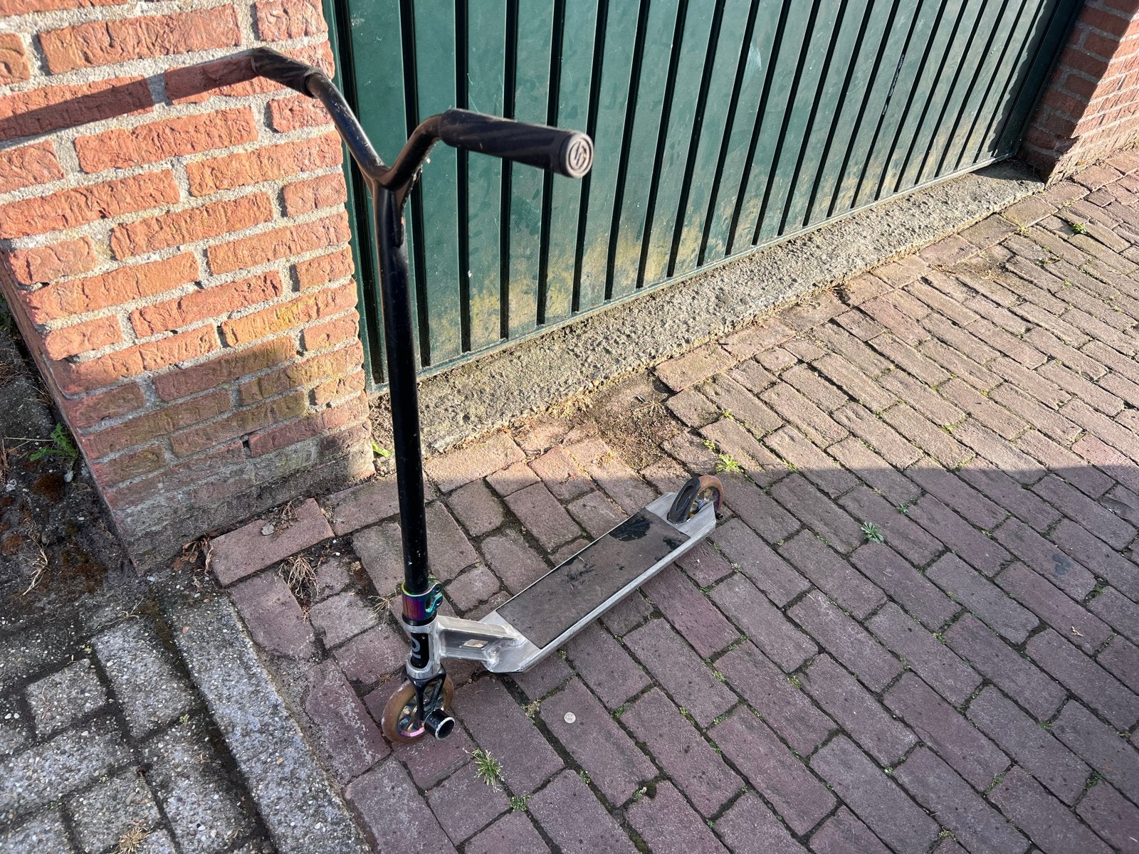 Stuntstep Oxelo MF3.6 V5. unieke details en in goede staat, Fietsen en Brommers, Ophalen of Verzenden, Gebruikt, Gewone step