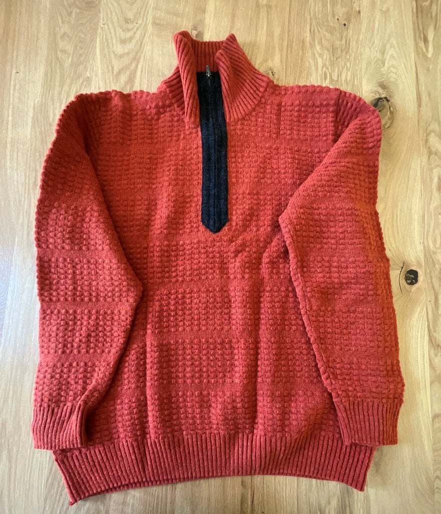Te koop drie truien van het merk Belika, Kleding | Heren, Maat 52/54 (L), Oranje, Ophalen of Verzenden, Zo goed als nieuw