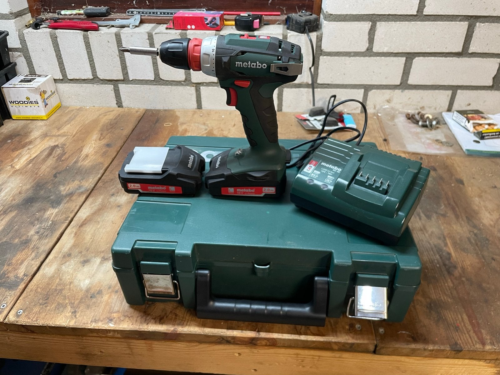 Metabo BS 18 Quick Accuboormachine met 2 accu's en lader