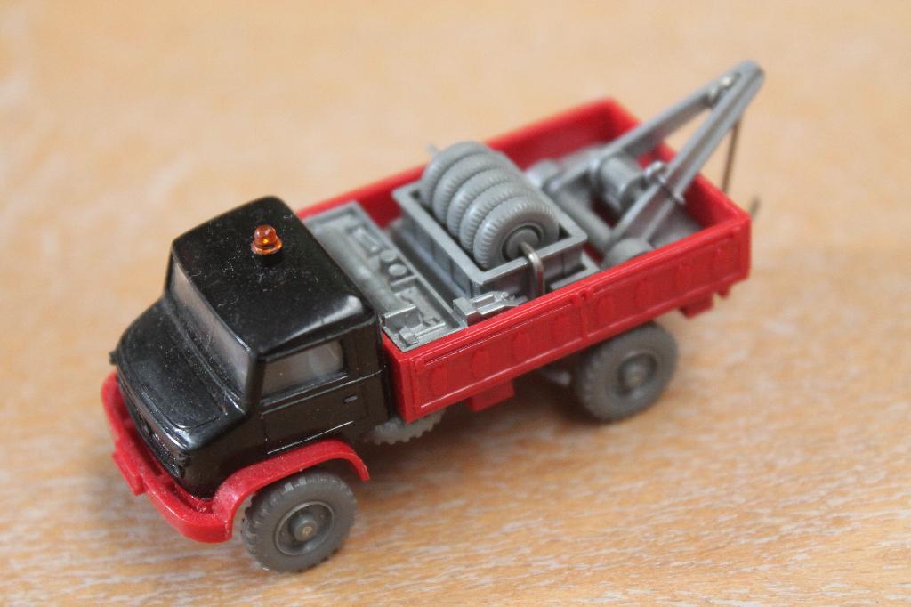 Wiking Unimog U 404 S Sleepwagen, Ophalen of Verzenden, Gebruikt, Bus of Vrachtwagen, Wiking