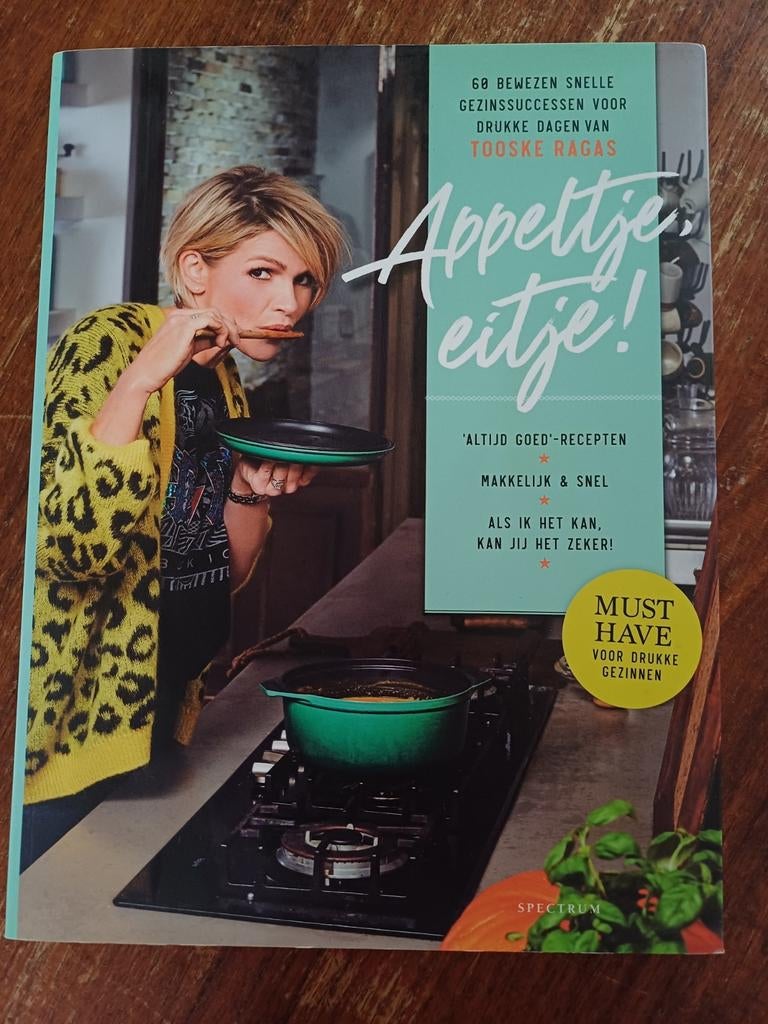Appetijtje, eitje! Kookboek Tooske Ragas, Tooske Ragas, Ophalen of Verzenden, Gezond koken, Overige gebieden