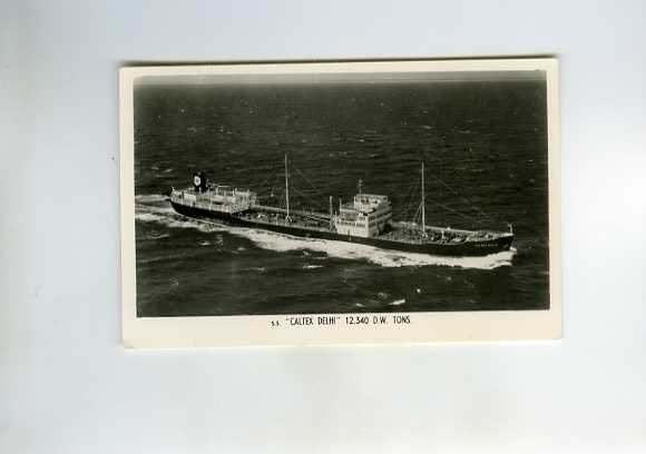 scheepvaart-foto/kaart-caltex delhi, Ophalen of Verzenden, Zo goed als nieuw, Boek of Tijdschrift