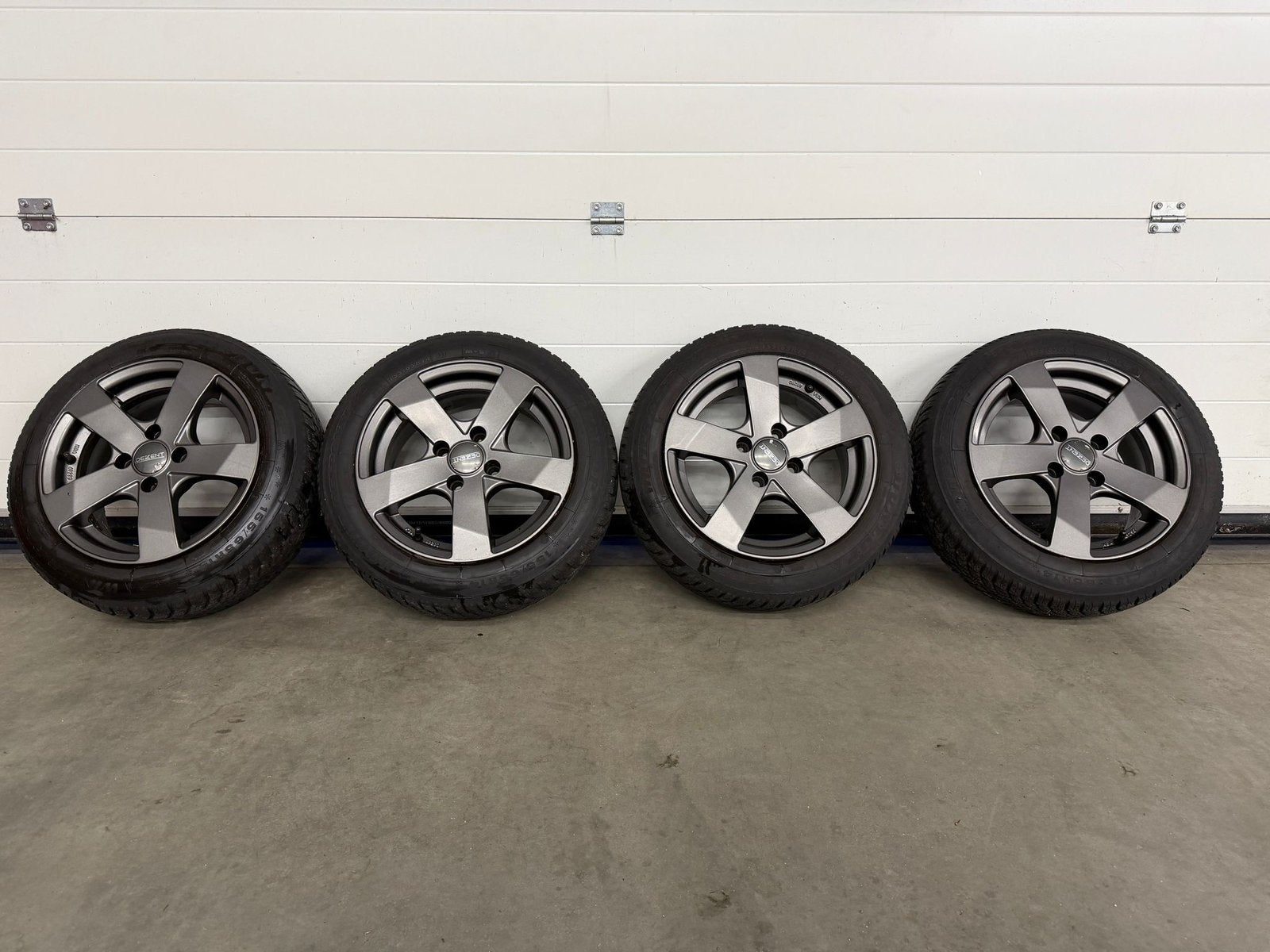 Fiat Panda 500 Punto winterbanden met velgen 14 inch, Auto-onderdelen, Ophalen, 14 inch, Gebruikt, 175 mm