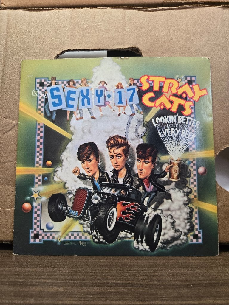 Stray Cats - Sexy and 17, 7 inch, Ophalen of Verzenden, Zo goed als nieuw, Pop