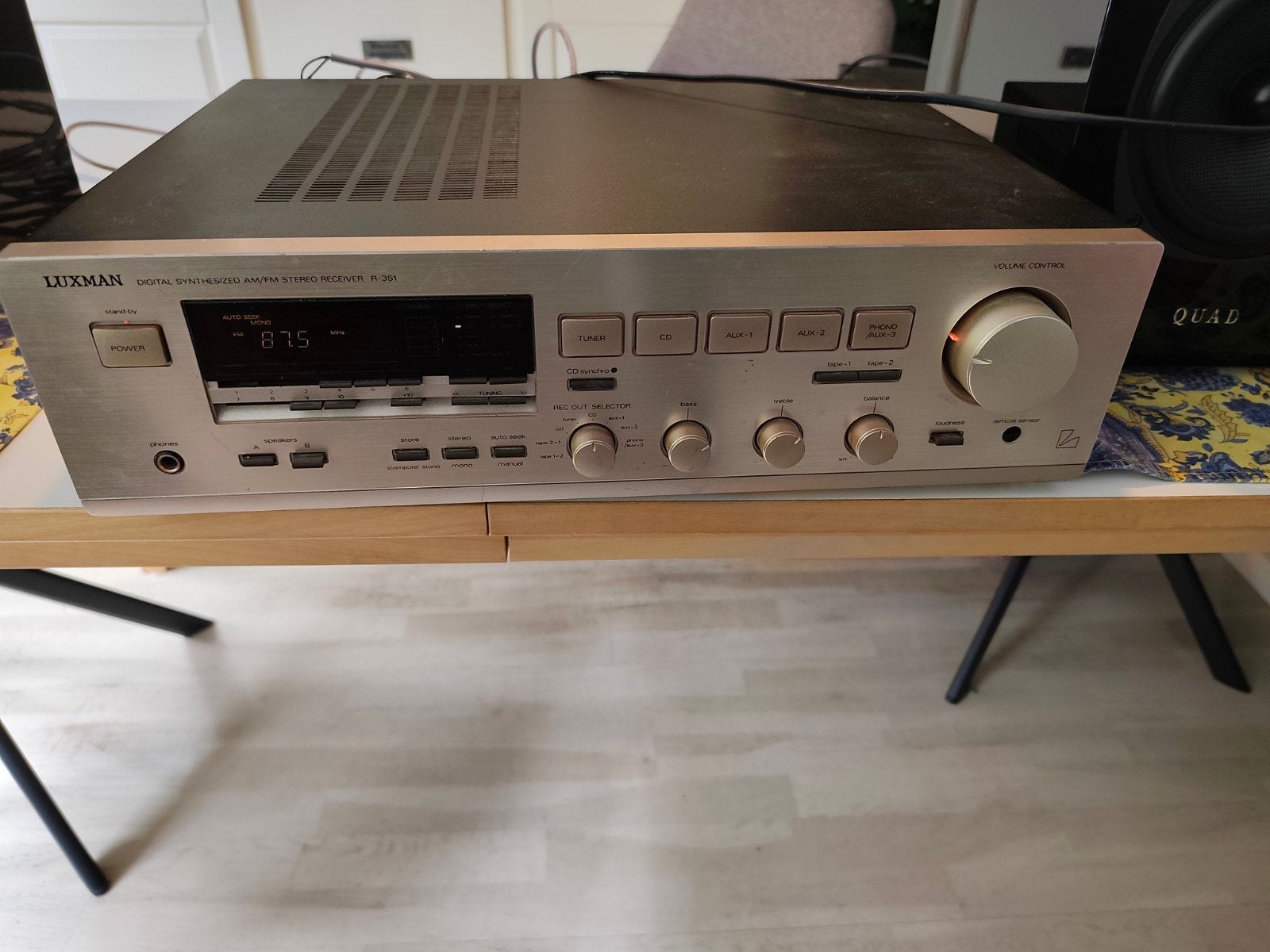 Luxman R-351 Digitale Stereo Receiver - Vintage Audio, Audio, Tv en Foto, Gebruikt, 60 tot 120 watt, Stereo, Ophalen