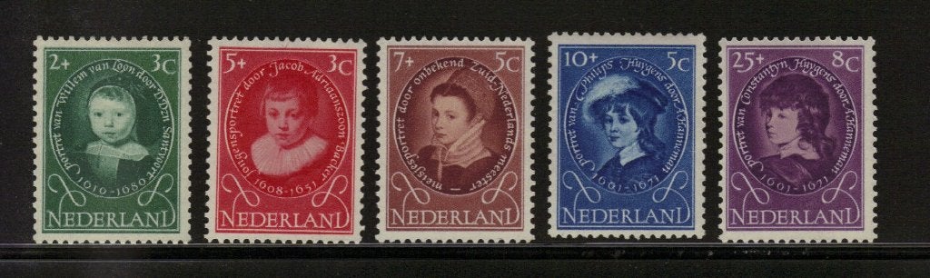 Sch no 666-70 postfris, Ophalen of Verzenden, Postfris