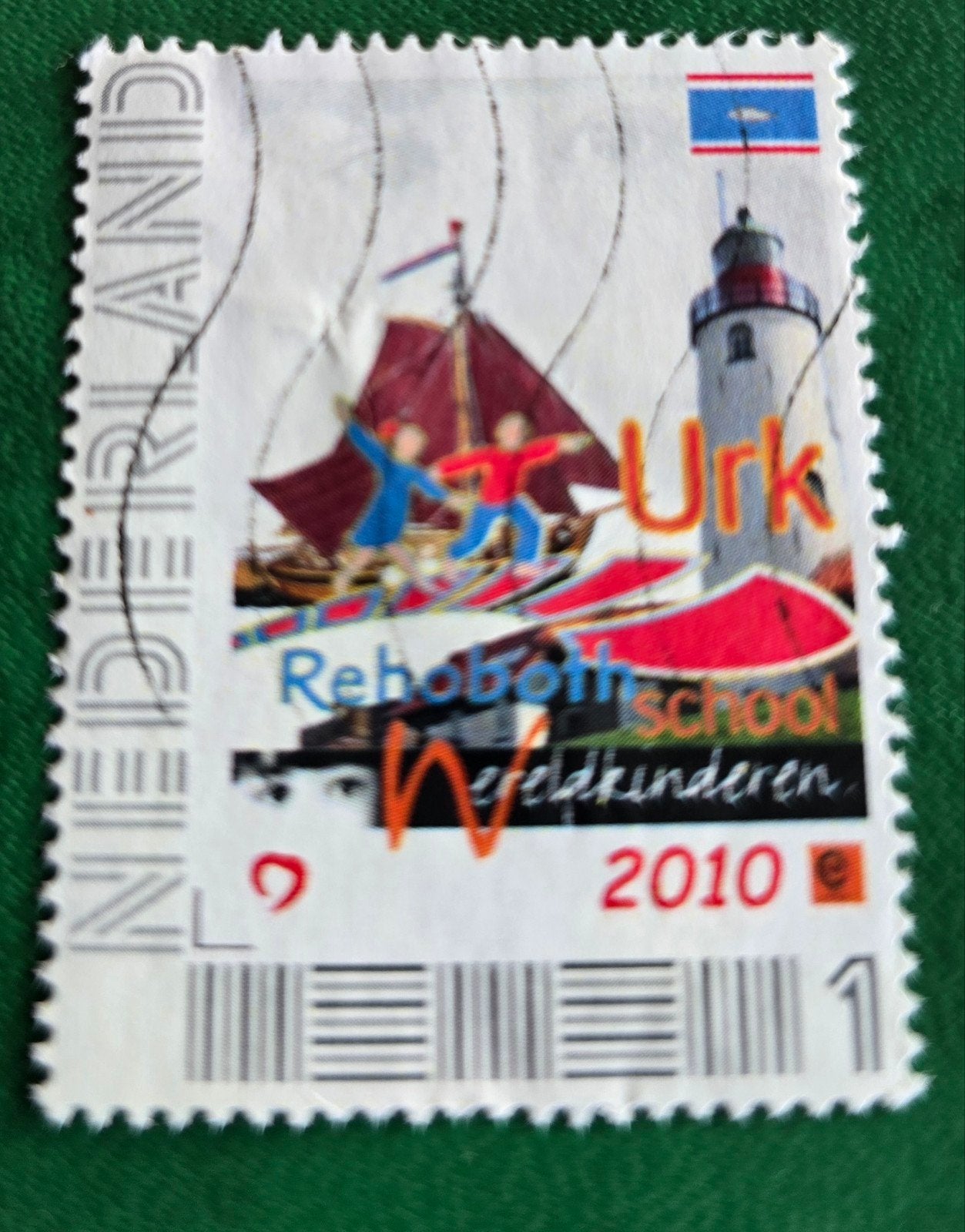 Kv89 pers.Nederland Urk Rehobothschool Wereldkinderen 2010, Ophalen of Verzenden