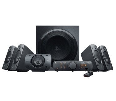 Logitech Z906 5.1 dolby speakerset, Ophalen, Met externe subwoofer, Gebruikt